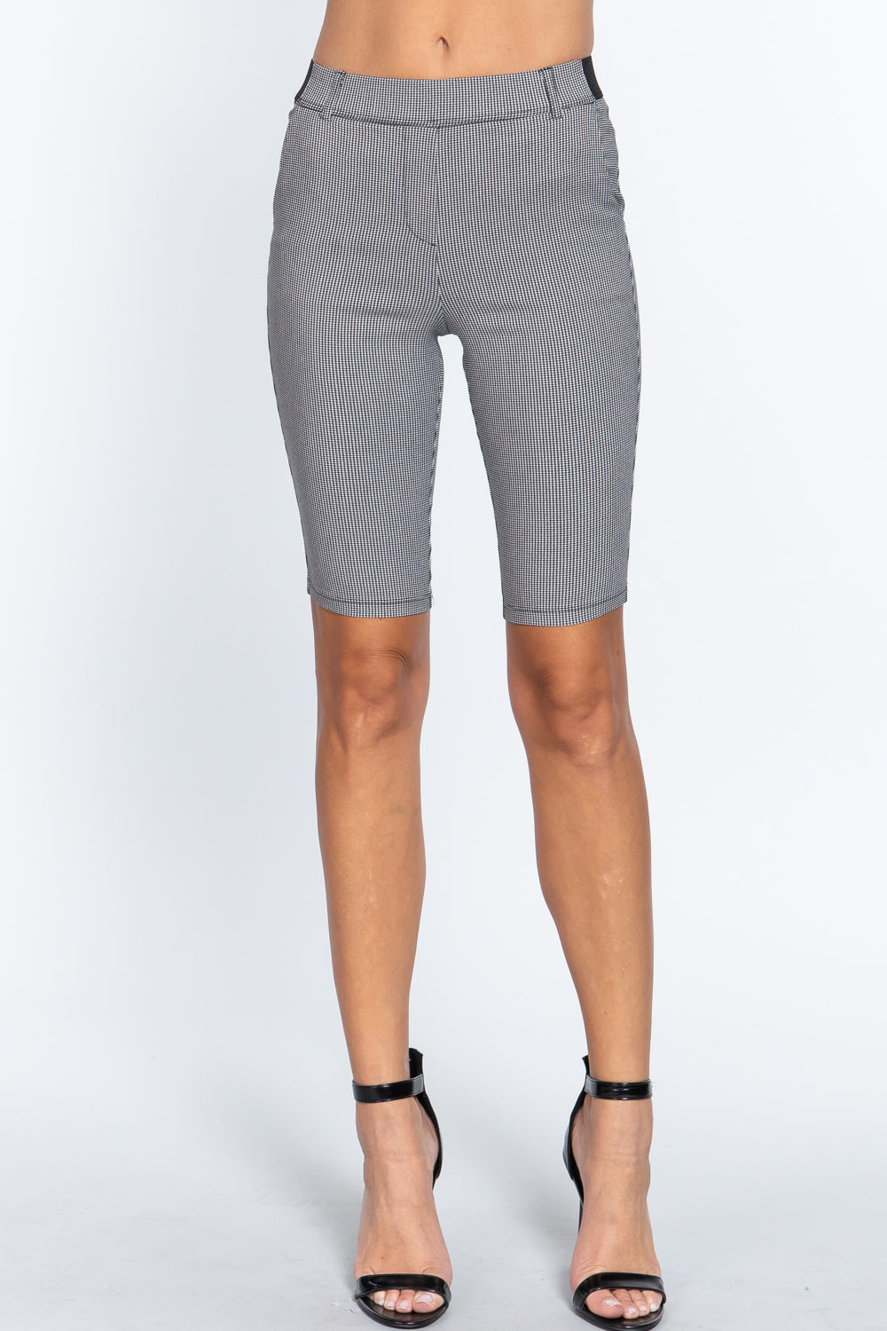 Jacquard Bermuda Pants