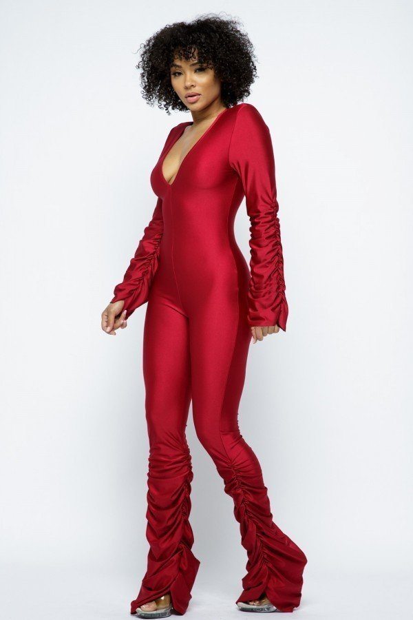 Yoga Stacked Jumpsuit