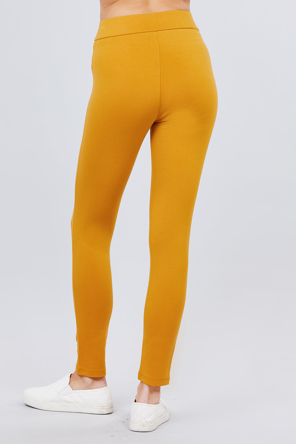 Mid Rise Ponte Pants