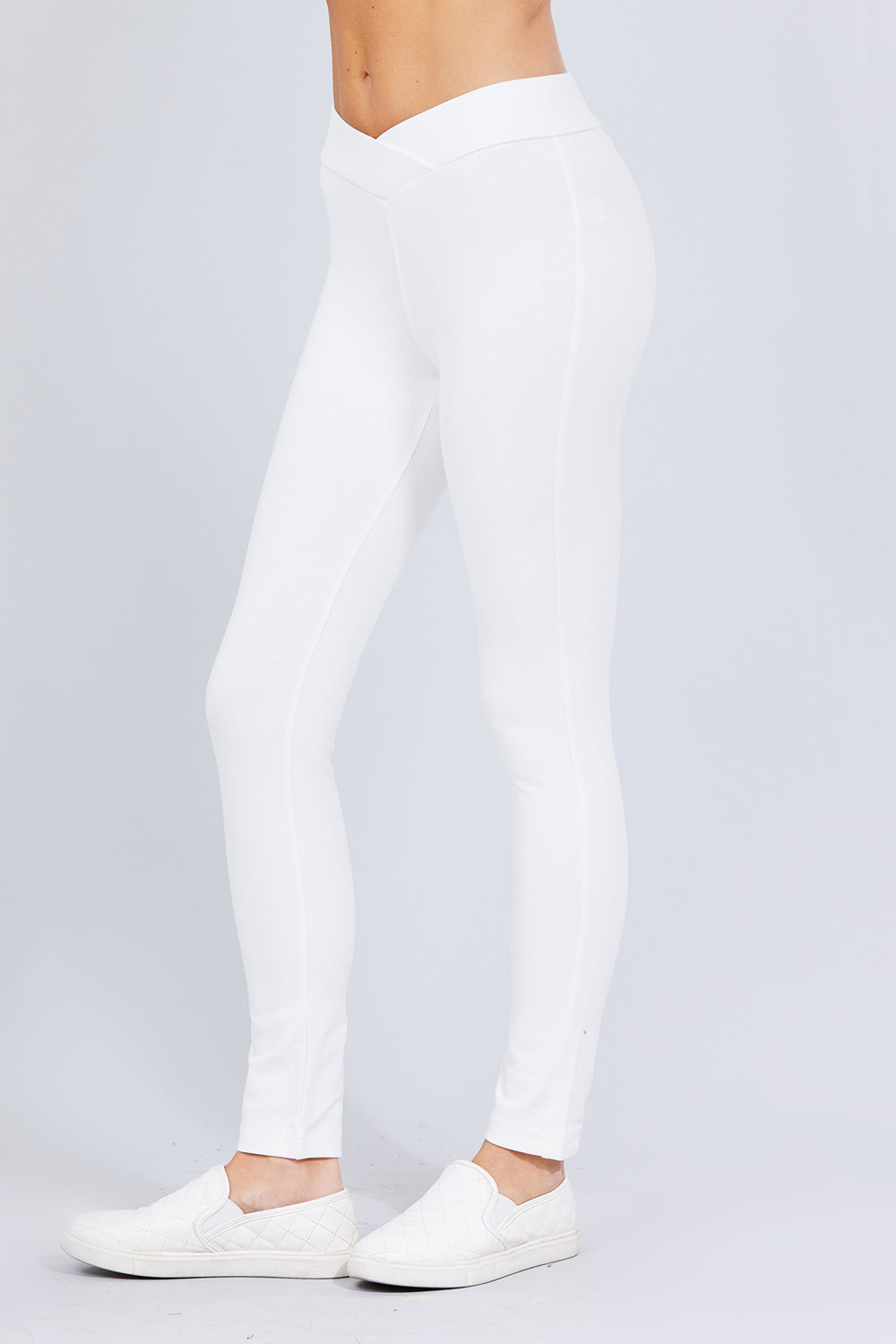 Mid Rise Ponte Pants