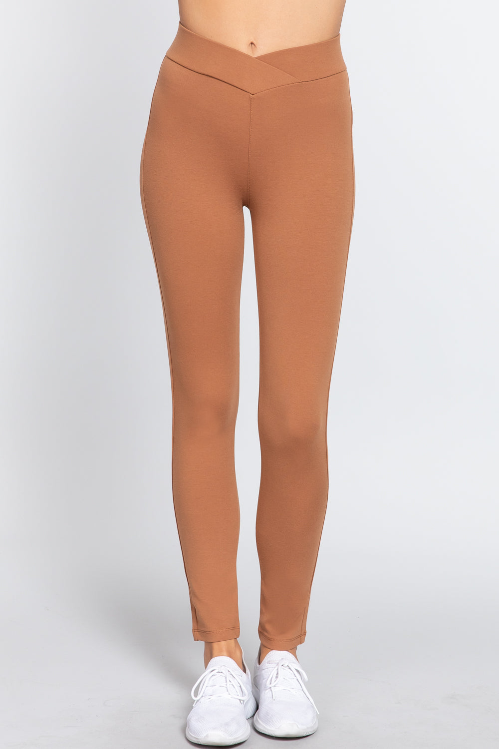 Mid Rise Ponte Pants