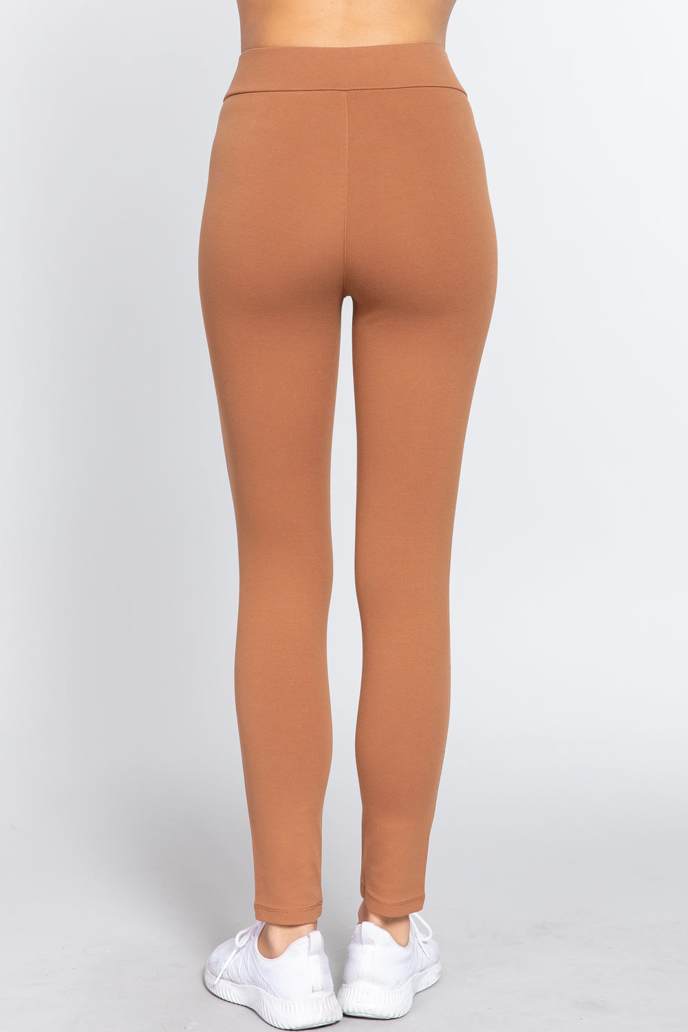 Mid Rise Ponte Pants